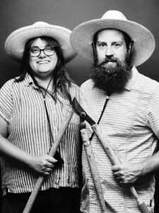 Jennifer and Brett Riedmayer: Gardeners and landscapers with a mindful approach (Gypsy Gardening).