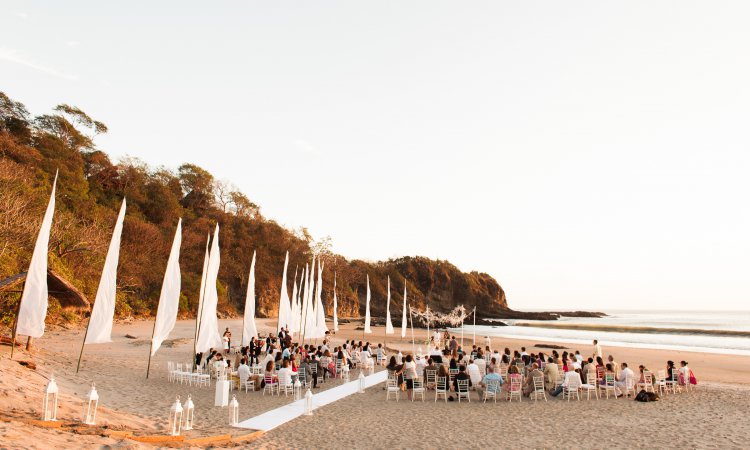 ceremony on the beach