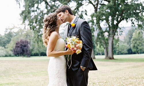 timeless wedding portrait