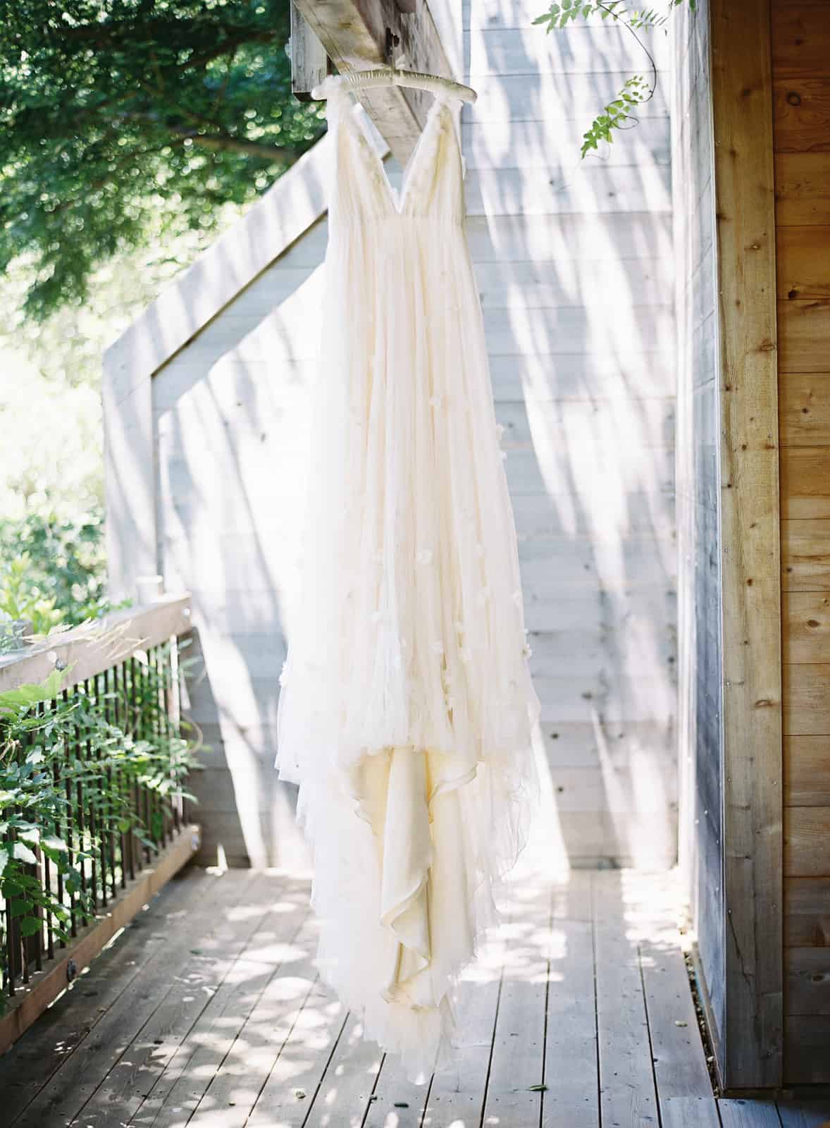 samuelle couture dress hanging