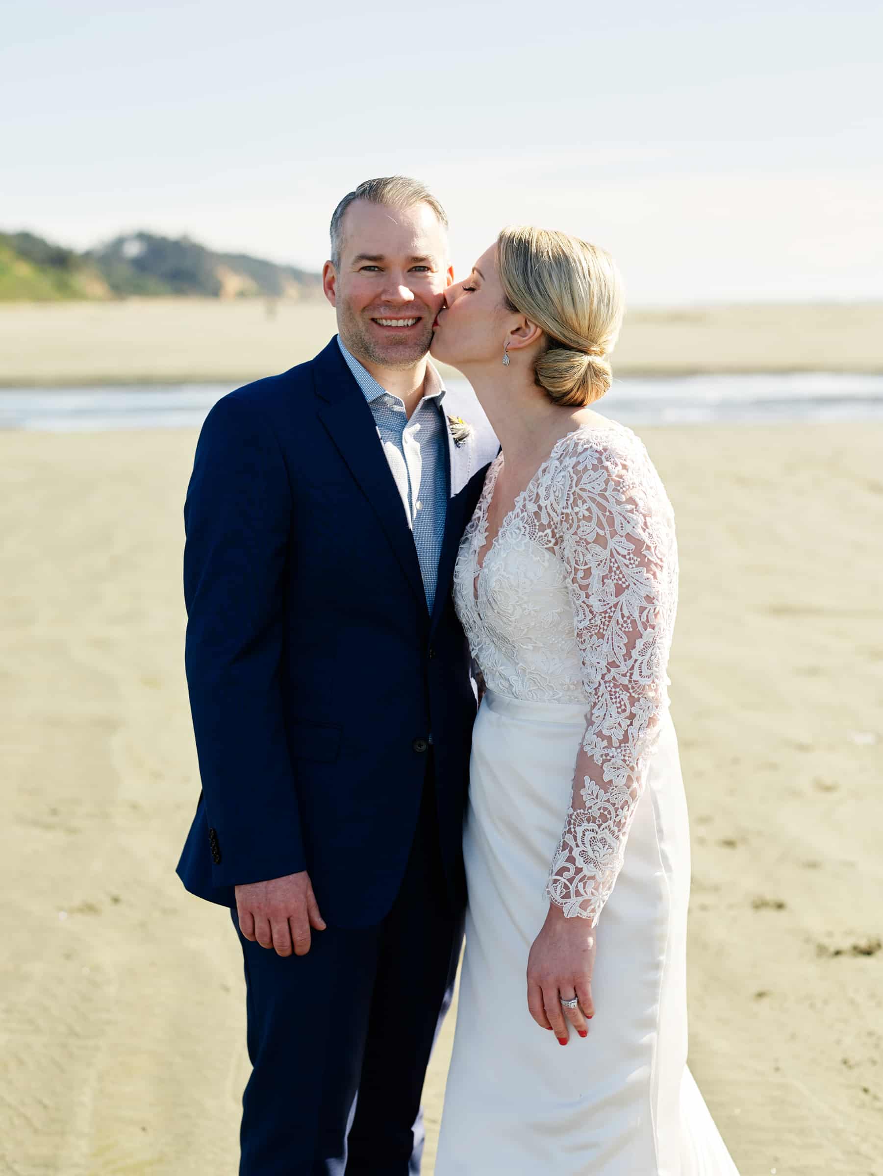 seabrook beach wedding portrait
